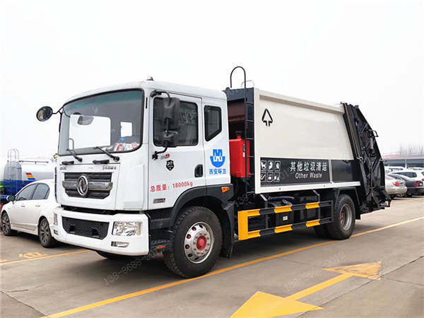 东风多利卡D9压缩垃圾车_10方_12方压缩垃圾车