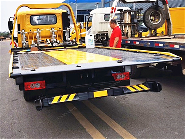福田奥铃速运一拖二蓝牌清障车