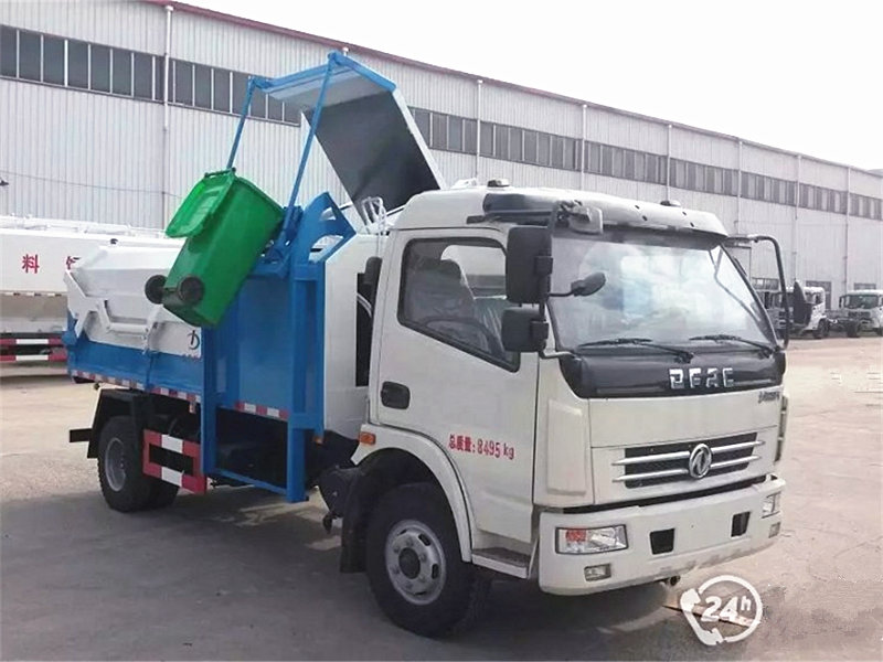 东风自装卸式垃圾车
